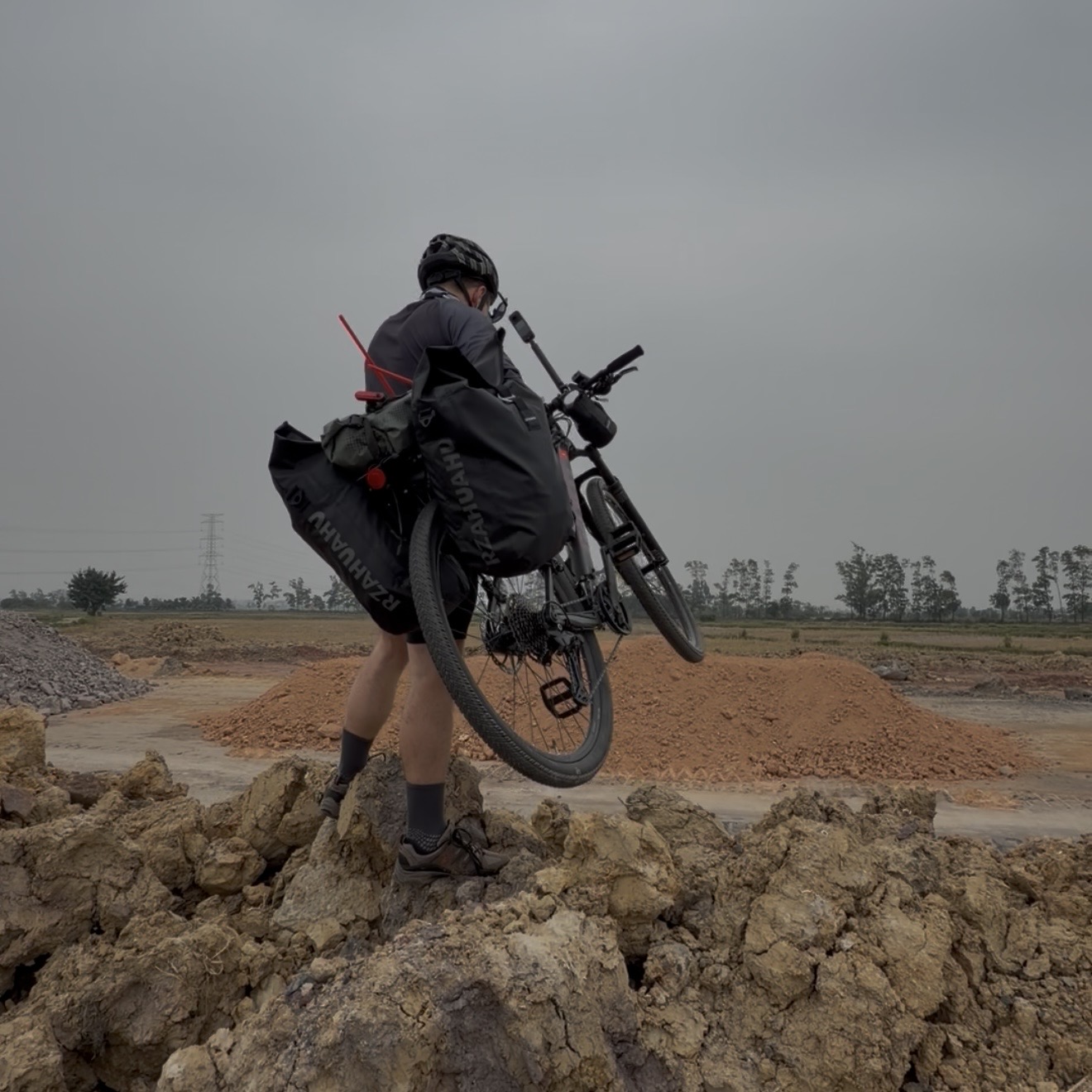 Carrying bike