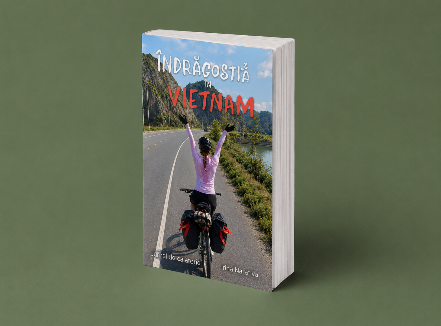 Îndrăgostită în Vietnam — coperta cărții
